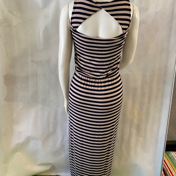 Barneys New York Sleeveless Striped Maxi Dress, XS - Picture 6 of 7